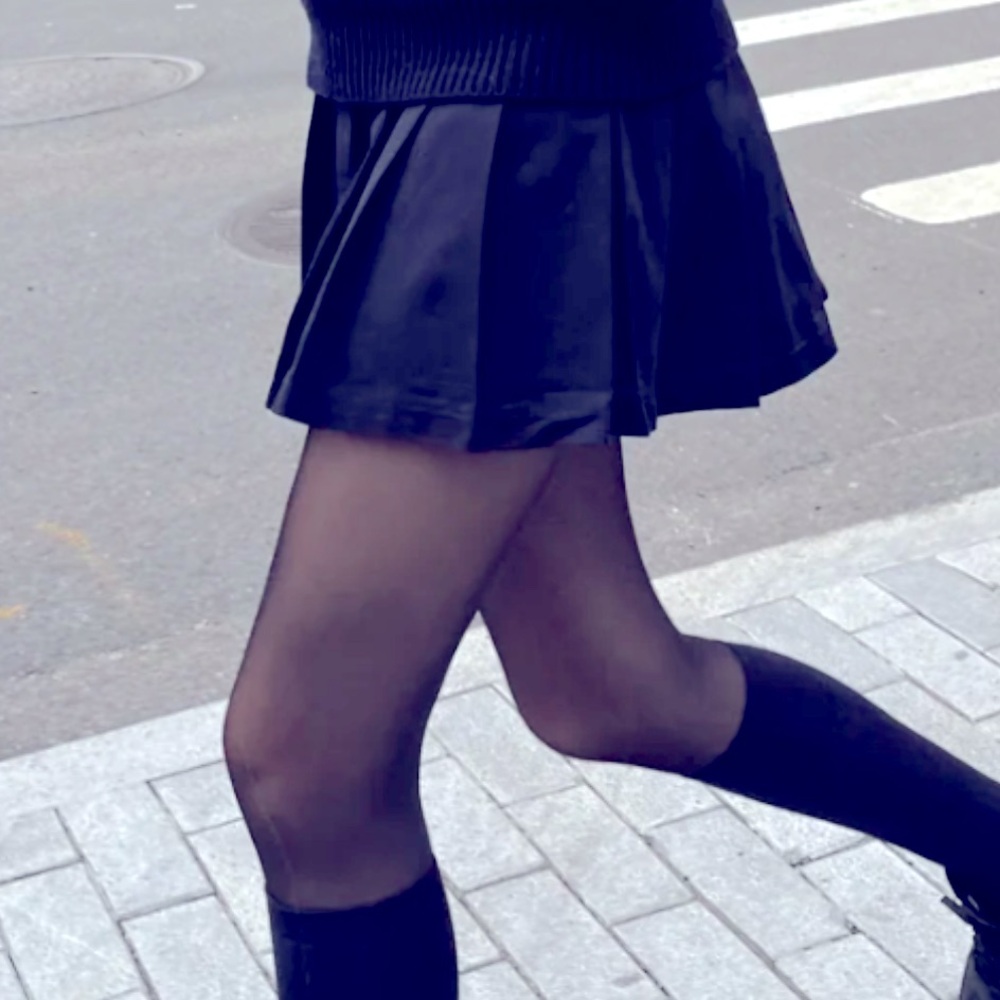 Brandy Melville Black Mini Skirt